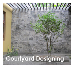 sri lanka court yard designing