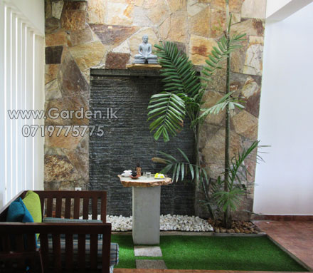 sri lanka screen waterfall design wall